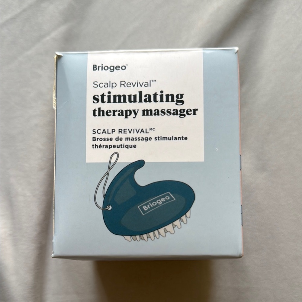 Briogeo Scalp Revival Stimulating Therapy Massager - Teal/Blue
